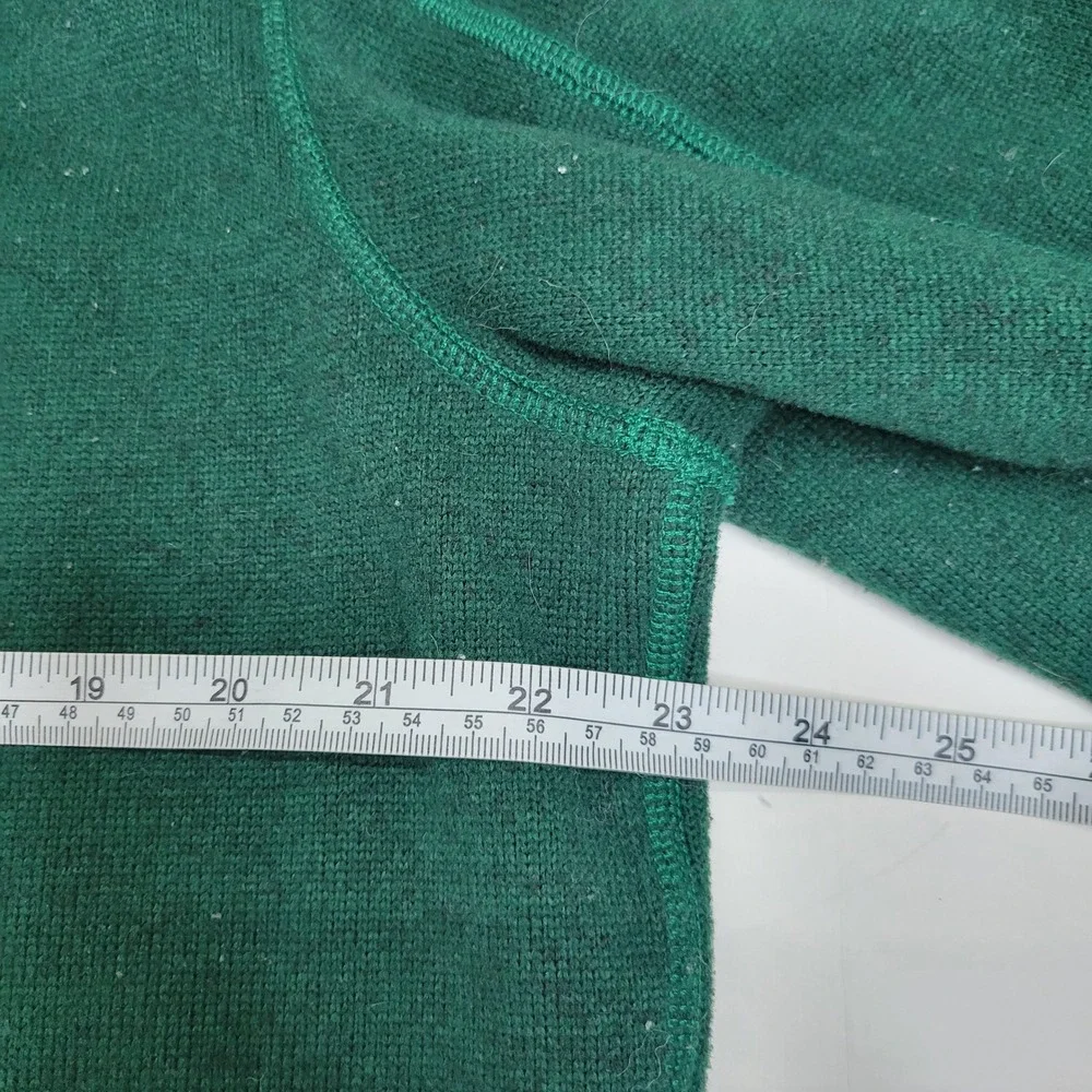 The North Face Gordon Lyons Men's XL Green‎ Fleece Half Zip Pullover Sweater